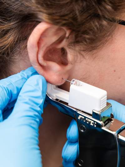 Ear piercing